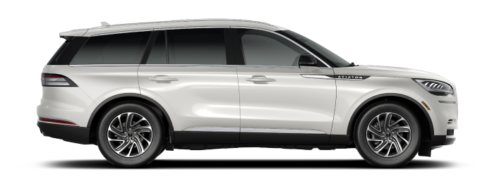 A 2024 Lincoln Aviator® SUV in Pristine White | Lincoln Demo 1 in Wooster OH